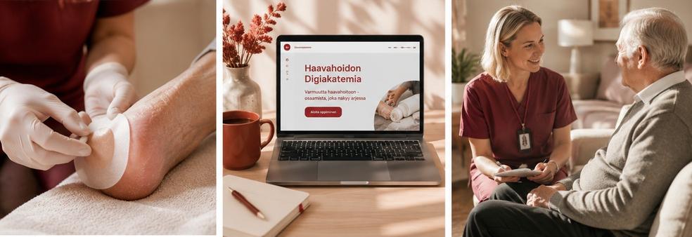 Haavahoidon digiakatemia koko vuosi kertamaksu -26-27 by Suomen Haavahoito Oy